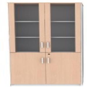 兆生家具 书柜 800*500*1800mm 防火饰面板+E0级刨花板