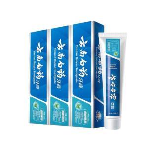 云南白药 润爽薄荷牙膏 125G 3支