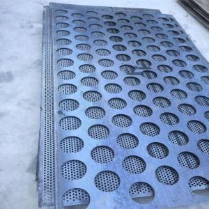 牧隼 冲孔耐磨滤板 尺寸1220mm*585mm*10mm材质Q355孔径70mm