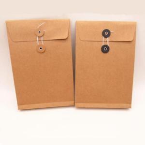 山头林村 档案袋B5 加厚美卡黄色牛皮纸 B5牛皮纸扣 180*270*35mm 50个/包