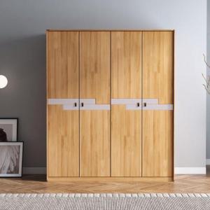 企诺 衣柜 QNXMXJ-912M 泰国进口橡胶木+多层板 1800*500*2100mm