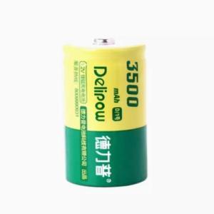 德力普 1号充电电池D型3500 容量:3500MA 电压:1.2V 单位:节