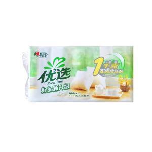 心相印 卷纸 优选无芯长卷纸 100g*10卷 木浆