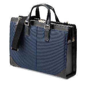 山业 日本制商务电脑包200-BAG164NV 13.3英寸表面 尼龙 蓝色