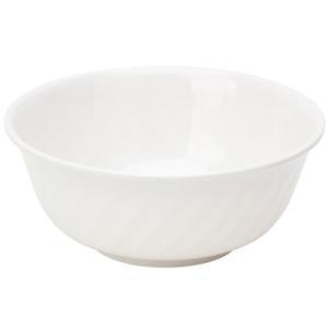 潮玉 斜纹碗200305YC 密胺 5寸 127*55MM 白色