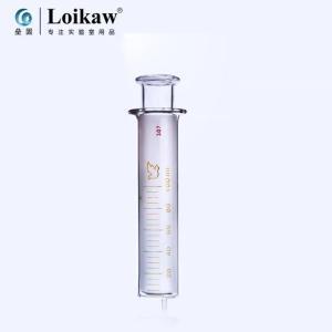 垒固 玻璃针管 100ml 玻璃 细口 注射器取样器 1个/盒 20个/箱