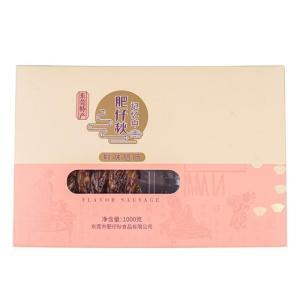 肥仔秋 鲜味腊肠  1000g 保质时间：0度以下360天，20度以下180天