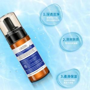 兰亭 洁面慕斯LT061081 【深层清洁】玻尿酸+氨基酸洁面慕斯185ml*1