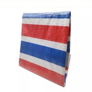 益得金冠 彩条布 1040 宽度10米 长度28米 聚乙烯PE材质 双面覆膜 100g/每平方 红白蓝三色