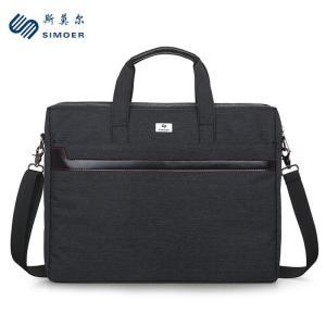 斯莫尔 公文包 SL-8145 320*400*50mm 帆布 黑色