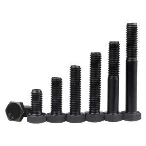 宁力 六角头螺栓 A/B级   M22 长130mm  碳钢 发黑 8.8级
