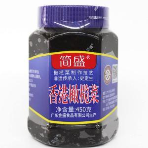 简盛 橄榄菜 365天 400g