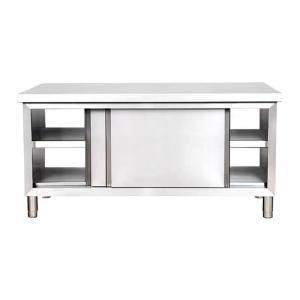 金百川 双通工作柜 1800*800*800 用材标准:SUS-304-2B无磁不锈钢 台