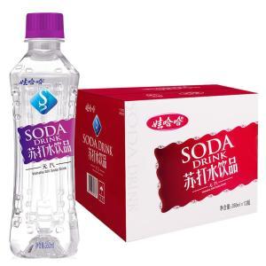 娃哈哈 苏打水 无汽苏打水、350ml*12、12瓶/箱