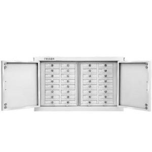 汇云星 手机屏蔽柜HY-PBGL020 存放柜 20格 热镀锌电解钢板材质 灰白色