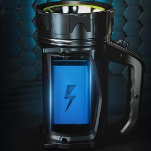 沃尔森/Warsun 手提灯 H882 充电方式：USB充电  尺寸20*10*13.8cm  Led强光探照