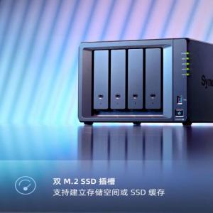 SYNOLOGY NAS网络存储服务器DS923+ 四盘位磁盘列阵 酷狼Pro 16TB硬盘*4块 166mm x199mm x223mm 黑色