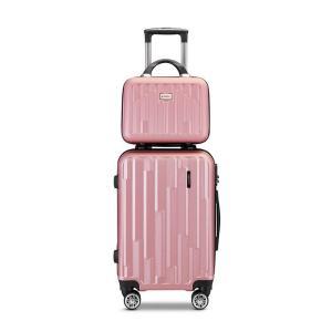 爱登堡 商务旅行拉杆箱 F699 20寸+小箱子30cm*17cm*23cm 材质:ABS