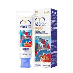 冷酸灵 牙膏1011655 冷酸灵萌芽儿童牙膏(苹果味)60克变形金刚款