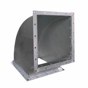 金百川 不锈钢弯头 300*300 采用磨砂不锈钢板制作,板厚1.0mm 个