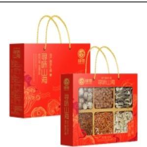 绿帝 寻味山海海产菌菇干货礼盒  450g 质保期：12个月