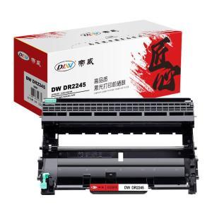 帝威 硒鼓DW DR2245 匠心版 (无芯片)适用兄弟DCP-7055/HL-2130 打印量12000页 黑色