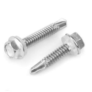 沪心 外六角钻尾螺丝 M4.8*19  100颗  410不锈钢