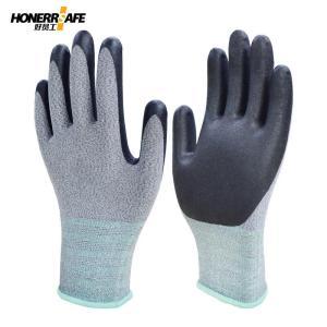 好员工 丁晴浸胶手套N307L 13针尼龙莱卡 均码