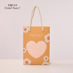 CMIERF KUECT 纯棉5A抗菌亲肤毛巾CKIR-MJ2600 33*71cm 粉色