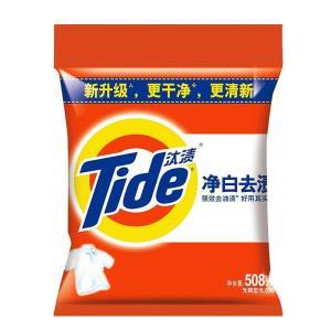 汰渍 净白去渍无磷洗衣粉   508G