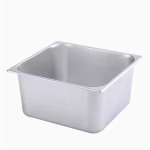 喜莱盛 商用保温售饭台 53*32.5*6.5cm 不锈钢 9L