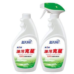 蓝月亮 油污克星 500g*2 强力型油污克星青柠500g*2瓶 组
