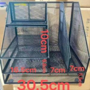 四季年华 文件栏 金属两栏四层 30.5*16.8cm