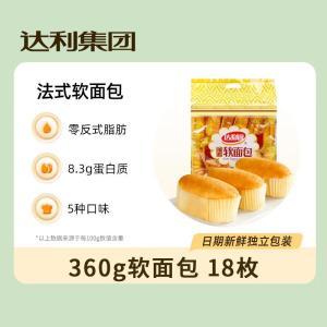 达利园面包达利园 法式软面包 360g/袋 12袋/箱