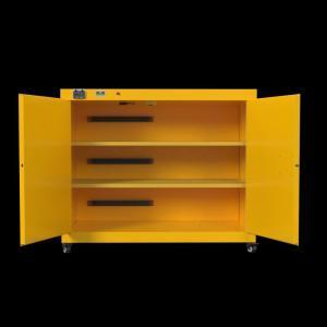 力虎(LI-U) 防爆充电柜 LH-A110 外尺寸1500*860*1650/黄色配置:3层空间高温报警高温断电电自动灭火烟霁报警漏电保护散热排风双温度显示声光报警PDU8位插座 台