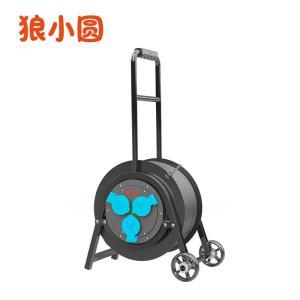 狼小圆 移动电缆盘卷线盘XY-805 3*2.5+1*1.5mm² 50米/只 黑色