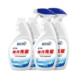 蓝月亮 除油剂 / 蓝月亮油污克星组合：强力型油污克星500g×2+强力型油污克星500g瓶补×2 套