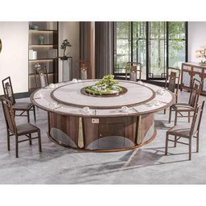 优企 电动餐桌YDD262281 带16位电磁炉 配16把座椅 2800*2800*750mm