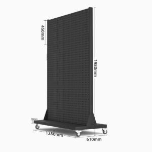 三固 多功能移动工具车SG-004 规格：1260x610x1980（mm） 材质：钢制 （备注：(配专用挂钩11个)