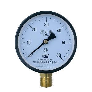 富仪 压力表 Y-100 精度1.6级 0-1.6Mpa 指针显示
