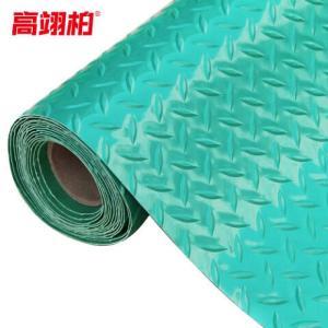 高翊柏 人字纹地垫 32010428 2.0m宽*1m（1.5mm厚）PVC材质 绿色