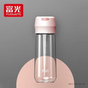 富光 太空杯FAS7101-600 600ml 优格太空杯 食品级PC材质 304不锈钢滤网 尺寸：215*70mm 口径：58mm 混色
