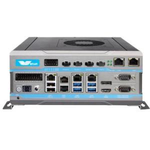 稳信 工控机 ReiZ-X2000 操作系统Ubuntu22.04 显示接口1*HDMI+1*DP 24V供电 I712700 DDR4 16G 1T SSD INTEL千兆网*5 2串口