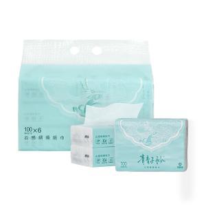 青青子衿 抽纸 直上青云(软包款) 含乳霜,137mm*190mm*3层,100抽/包,6包/提