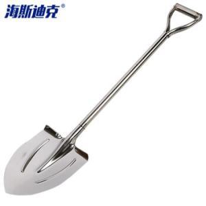 海斯迪克 不锈钢尖铲 材质不锈钢 铲宽24cm 铲高100cm