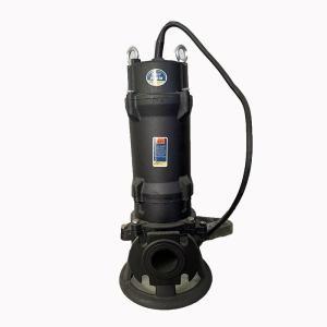 瓯畅 无堵切割泵100WQ90-25-11kw 90m3/h 电动 25m 11kw 双铰刀 国标 380V 铸铁 绝缘F 防护IP68