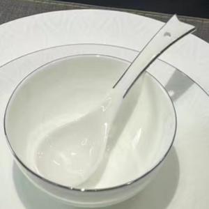 裕顺隆 凤尾勺438129 13.5*4cm 瓷制品 釉中云山+金