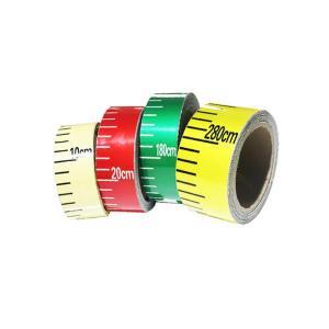 旅饰春秋 标签自粘刻度贴纸 规格:2000*80mm 分度:10mm 材质:聚丙乙烯 红色