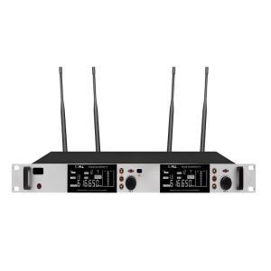 惠灵顿(HLD) 无线话筒双通道接收机 CT-5 1.真正分集接收，采用双天线、双接收线路2.显示接收频率/频道、RF及AF讯号强度、自动选讯信号3.载波频率范围：≥UHF530-580MHz或6