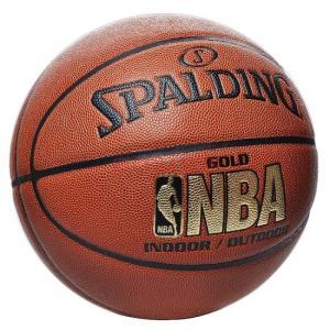 斯伯丁 篮球 76-857Y 篮球7号比赛耐磨防滑PU皮NBA金色经典 个